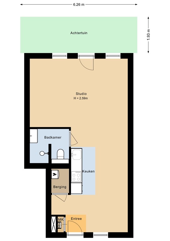 mediumsize floorplan